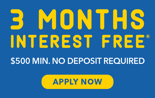 3 months interest free finance