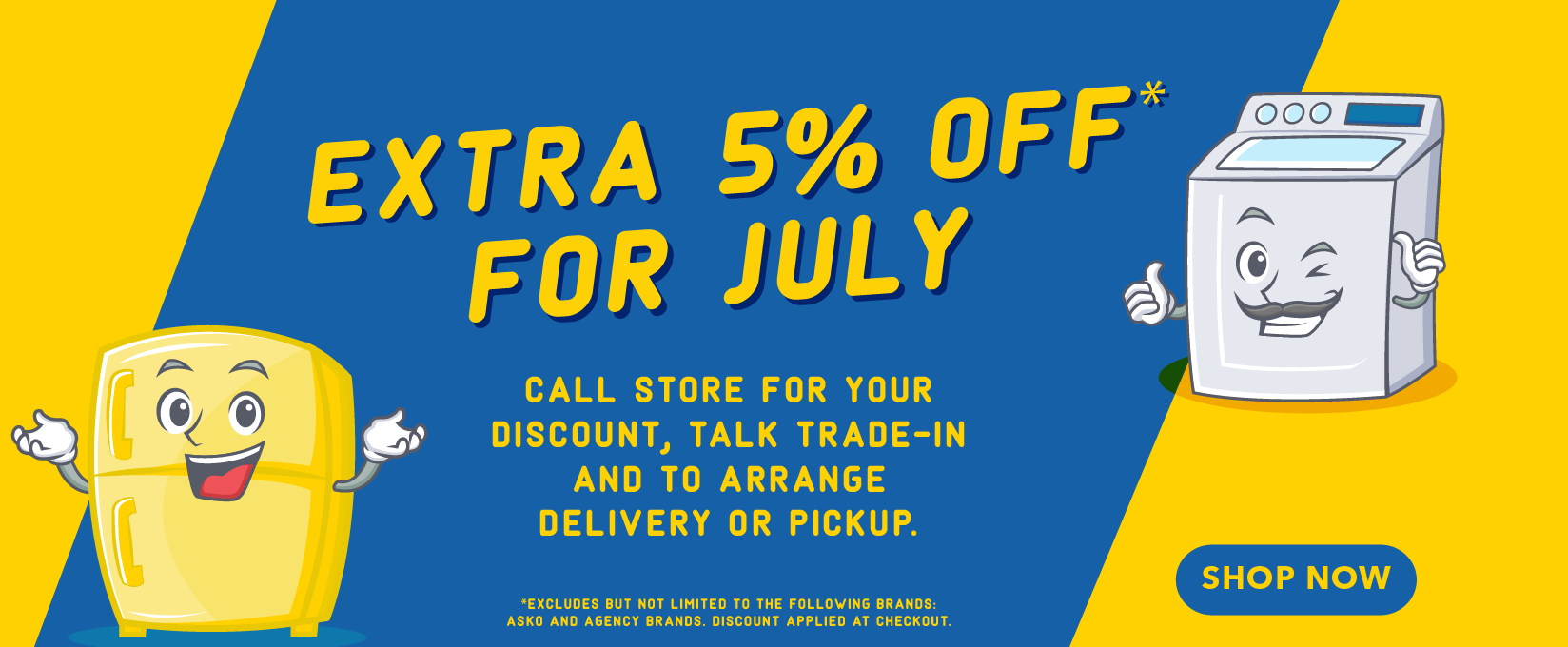5% off in July