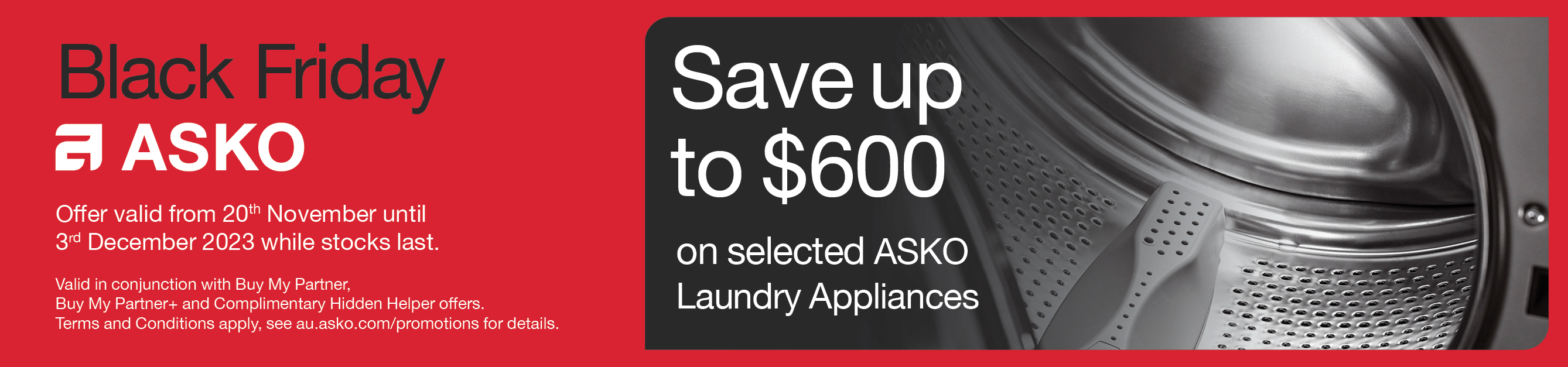 Save Up To $600 On Selected ASKO Dishwashers