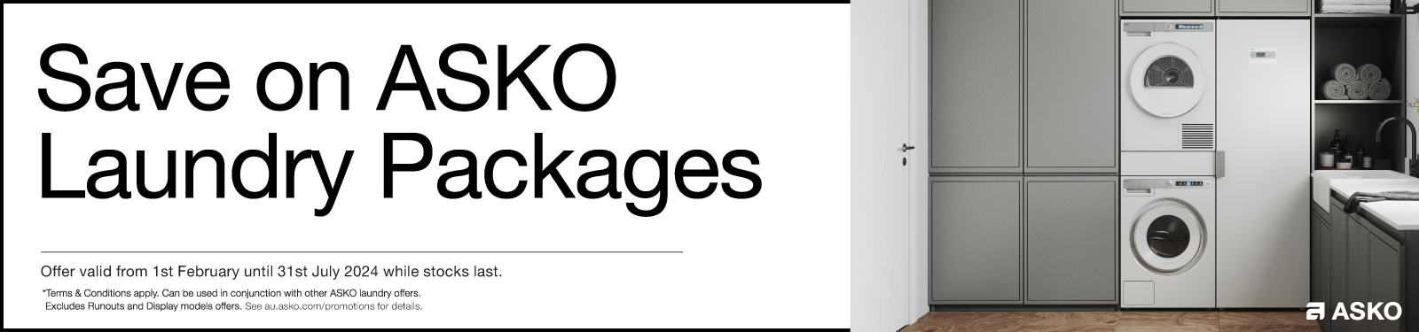 Save On ASKO Laundry Packages