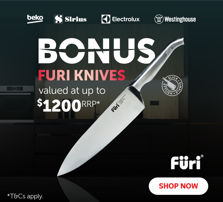 Bonus Furi Knives WIth Selected Cooking Appliances