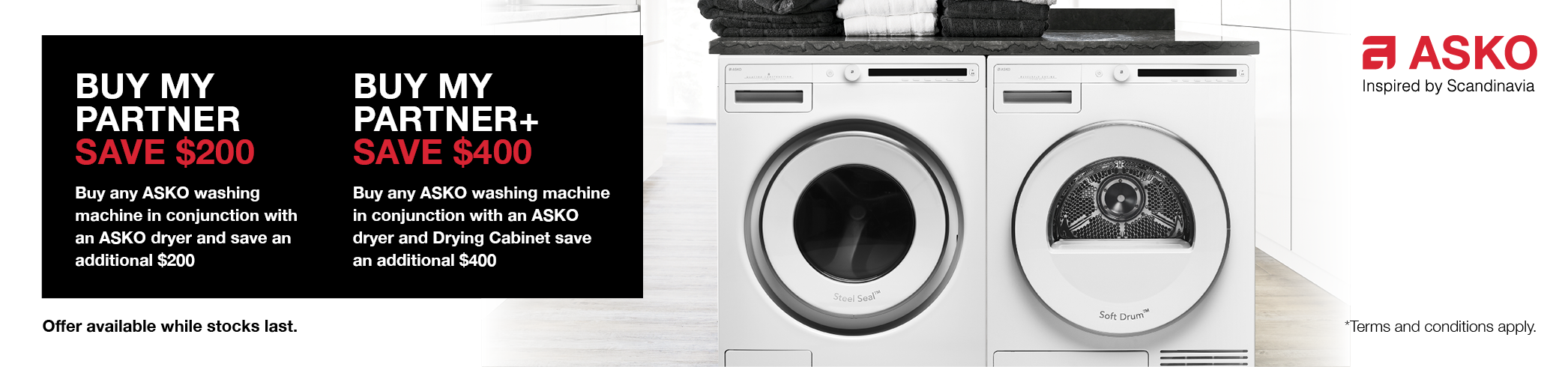 Asko Laundry - Buy My Partner & Save!
