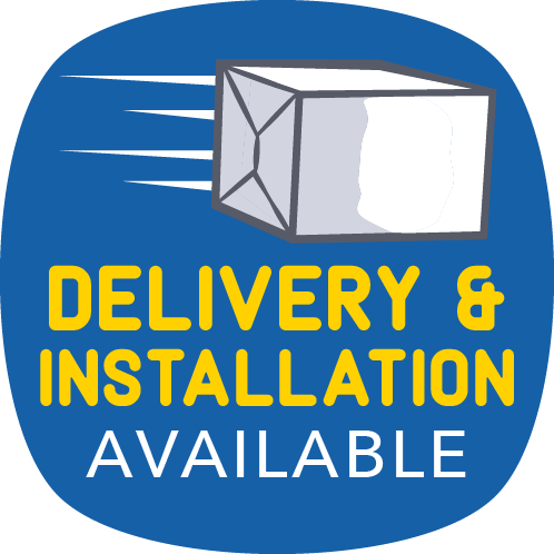 Delivery and installation available