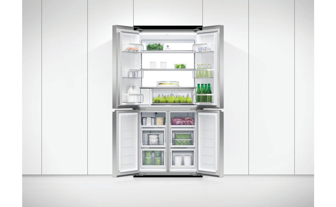 Fisher & Paykel 498L Quad Door Refrigerator (Stainless Steel) RF500QNUX1