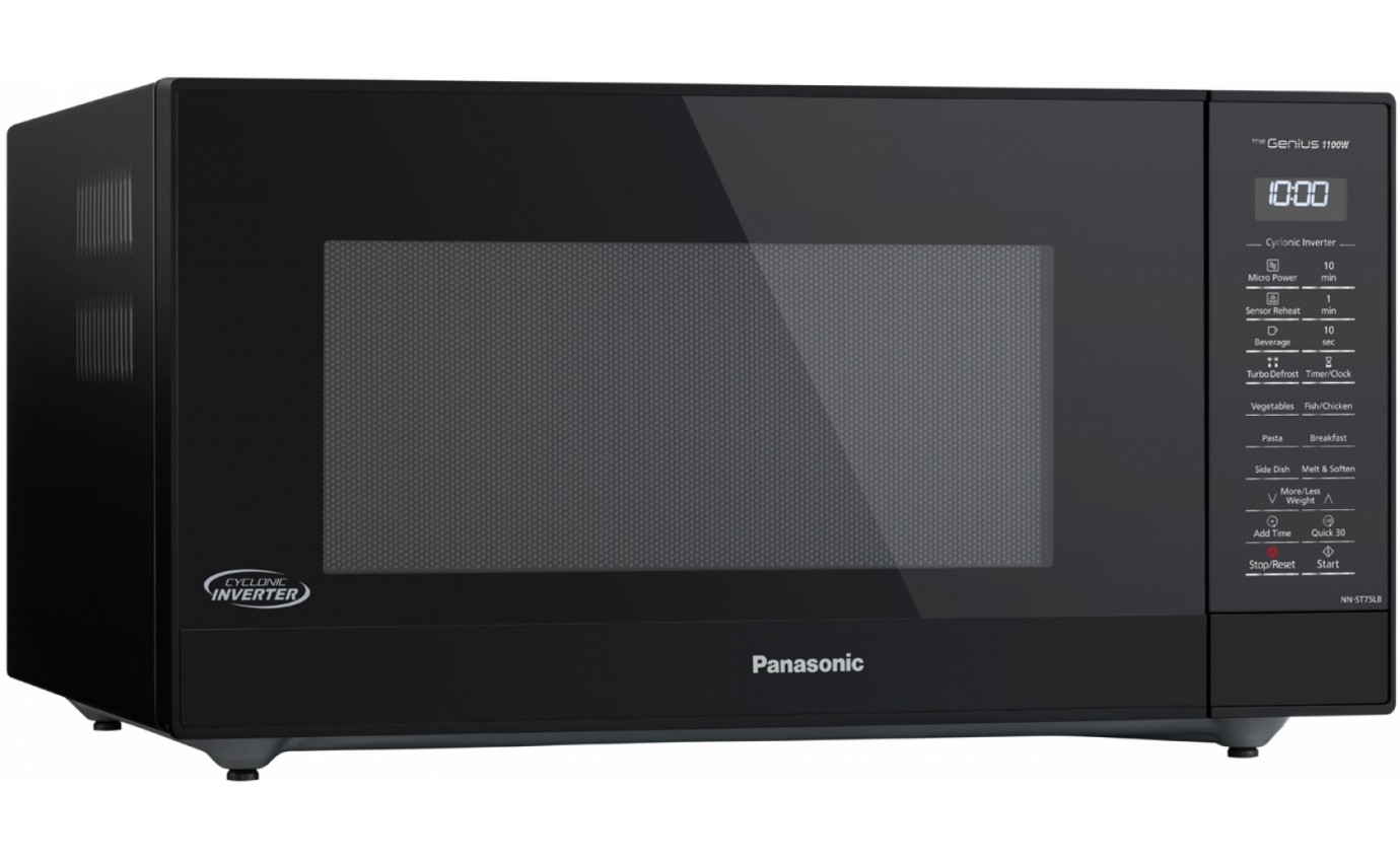 Panasonic 44L 1100W Cyclonic Inverter Microwave Oven (Black) NNST75LBQPQ