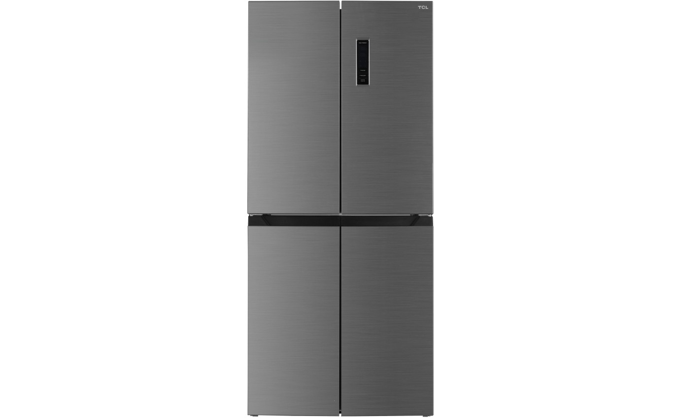 TCL 421L French Door Fridge (Brushed Silver) P421CDN