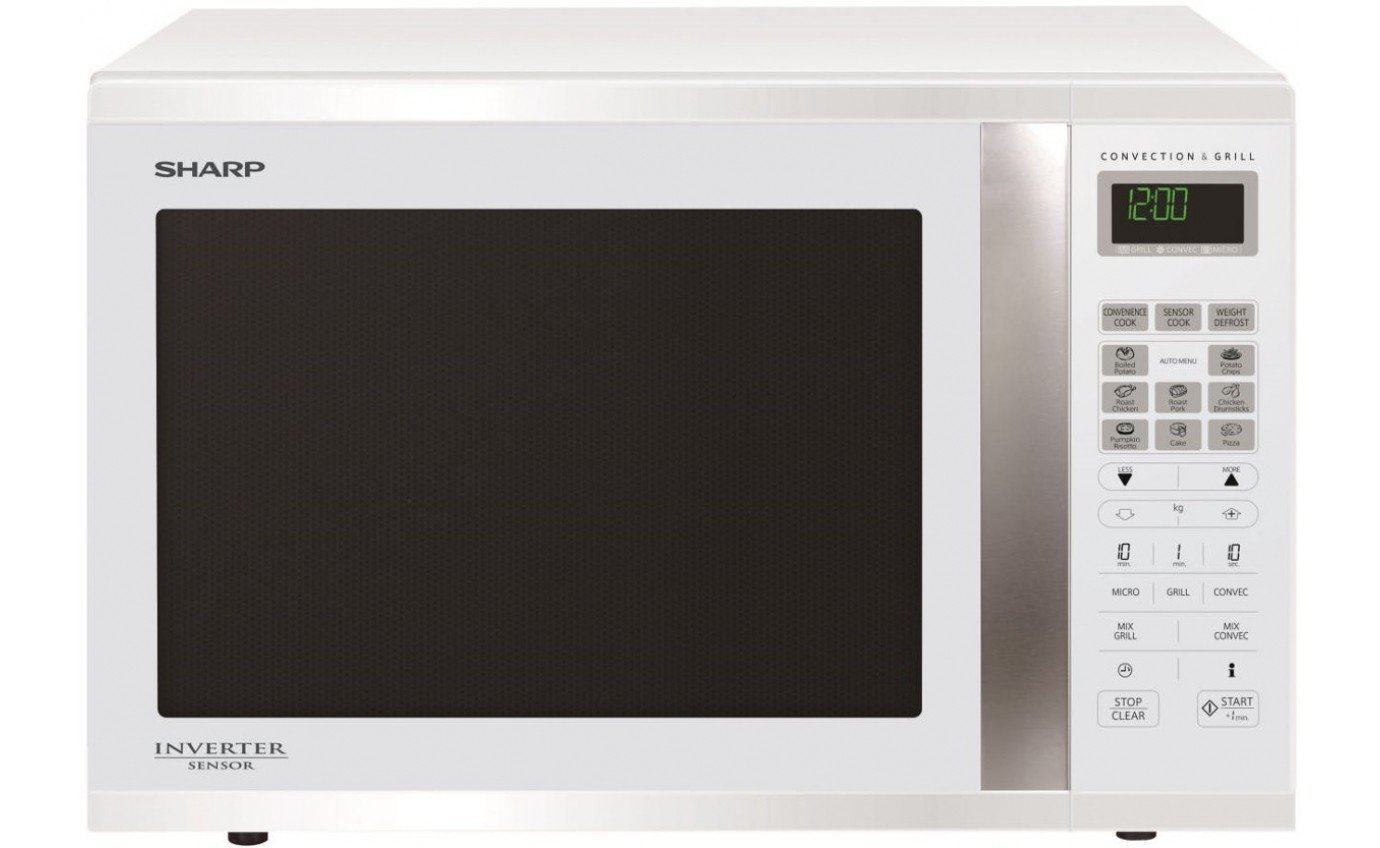 Sharp 1000W Convection Microwave Oven (White) R995DW
