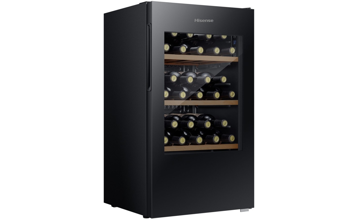 Hisense 30 Bottle Wine (Black) HRWC31 Fridge & Washer City