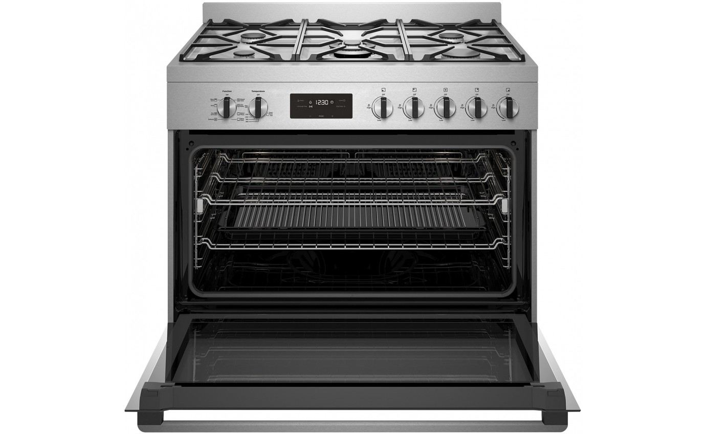Westinghouse 90cm Dual Fuel Freestanding Cooker WFE915SD