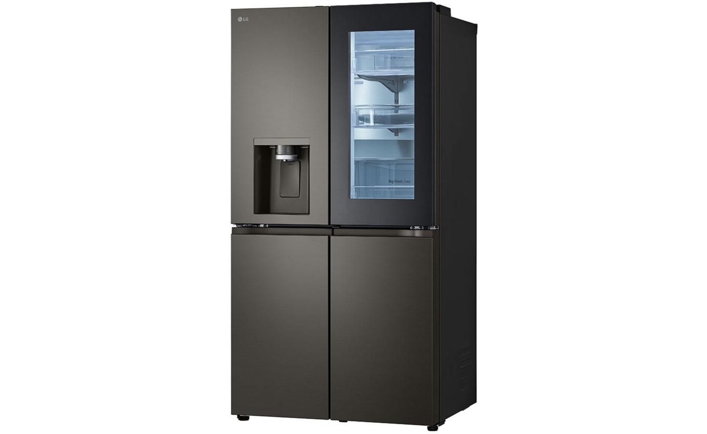 LG 642L French Door Fridge (Black Stainless Steel) GFV700BSLC