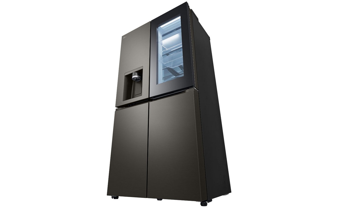 LG 642L French Door Fridge (Black Stainless Steel) GFV700BSLC