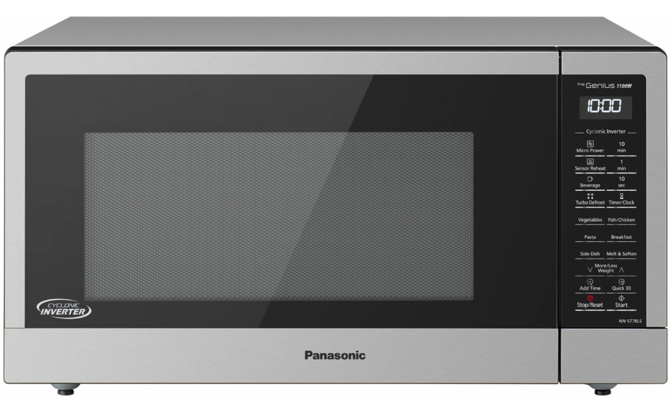 Panasonic 44L 1100W Cyclonic Inverter Microwave Oven (Stainless Steel) NNST78LSQPQ