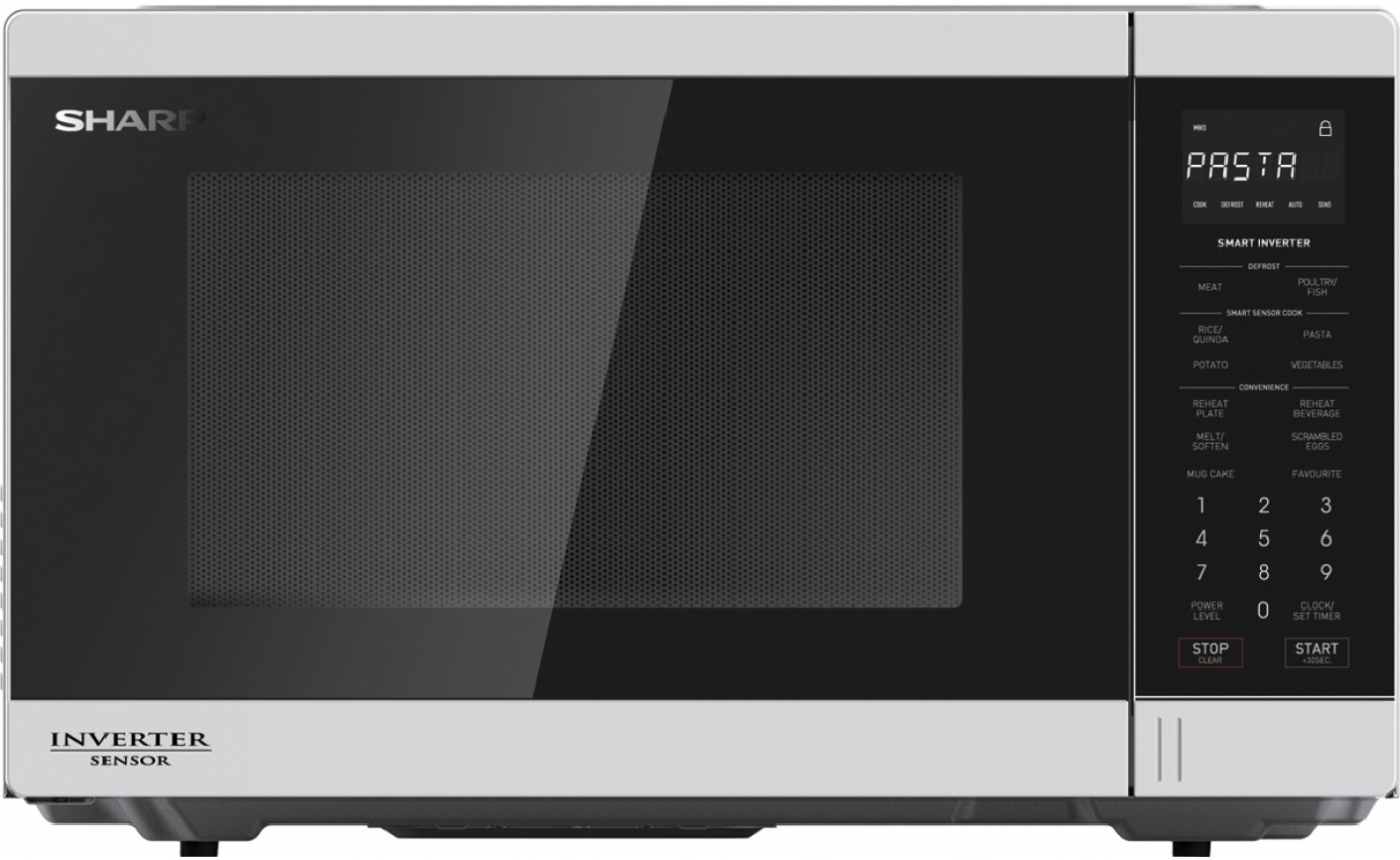 Sharp 34L 1200W Conventional Microwave Oven (White) R350EW