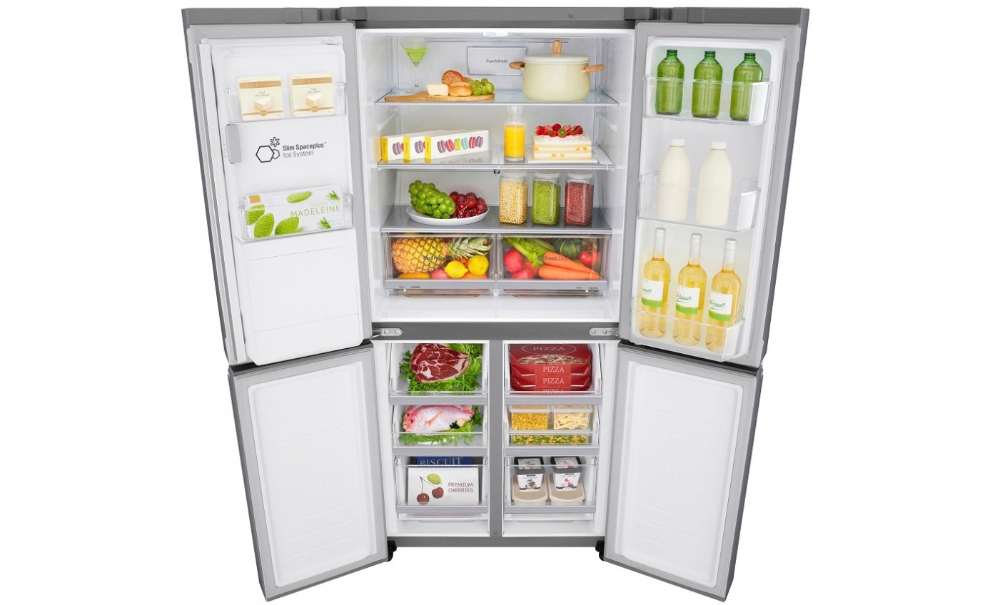 LG 506L French Door Fridge (Stainless Steel) GFL570PL