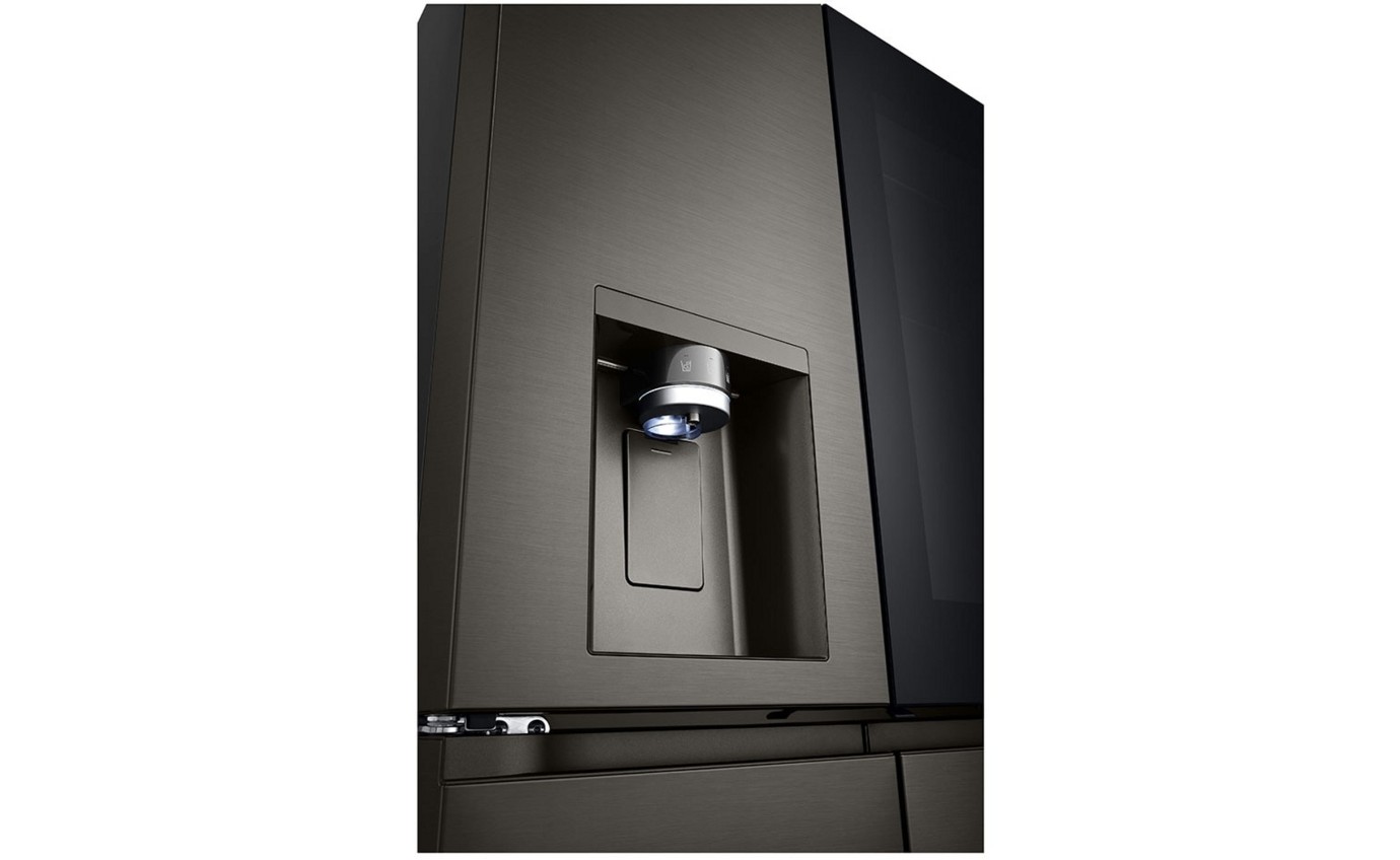 LG 642L French Door Fridge (Black Stainless Steel) GFV700BSLC