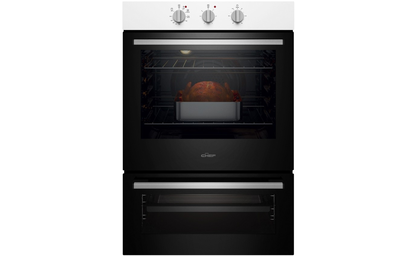 Chef 60cm Oven with Separate Grill CVE662WB Fridge Washer City
