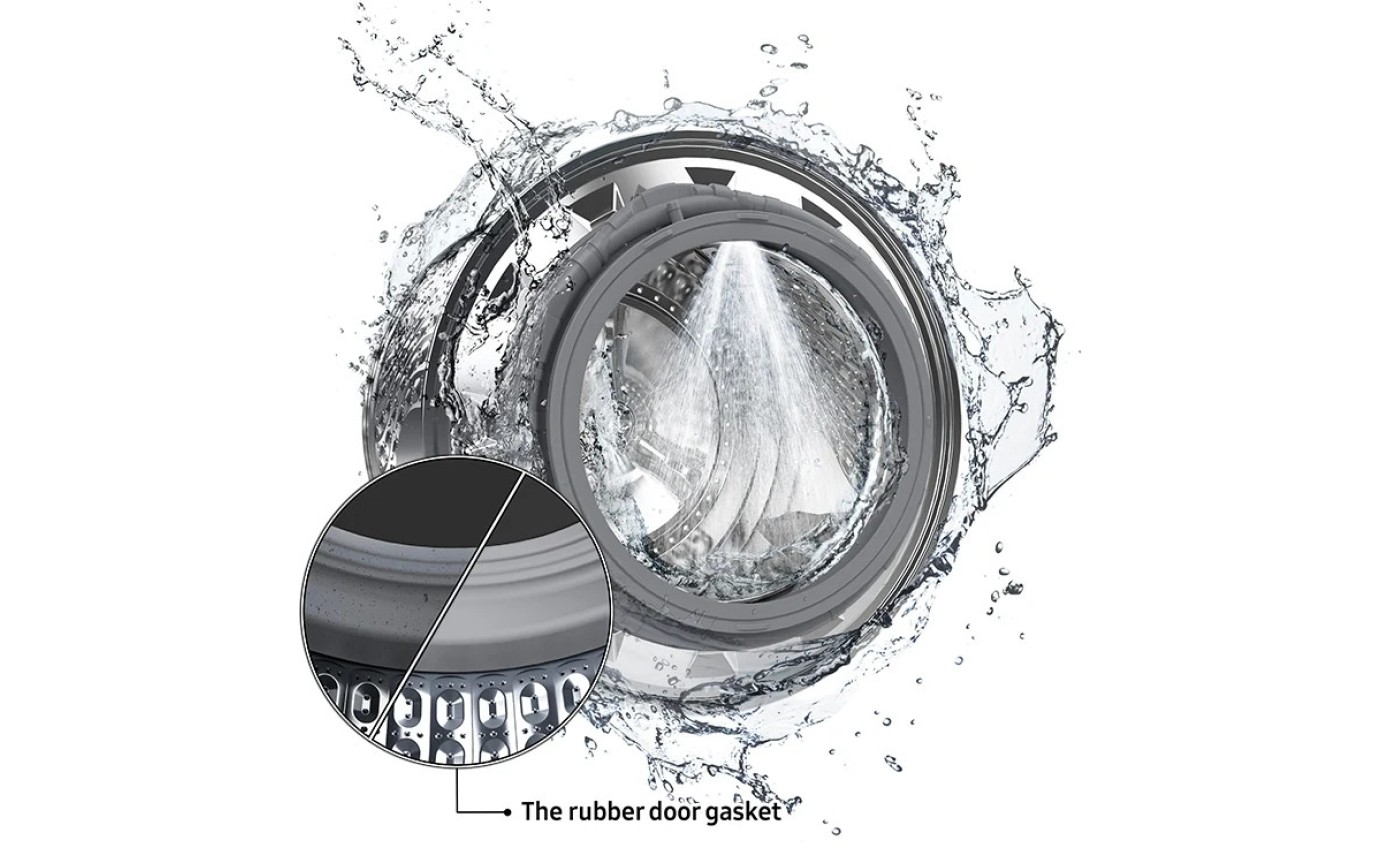 Samsung 8kg BubbleWash™ Front Load Smart Washing Machine WW80T504DTW