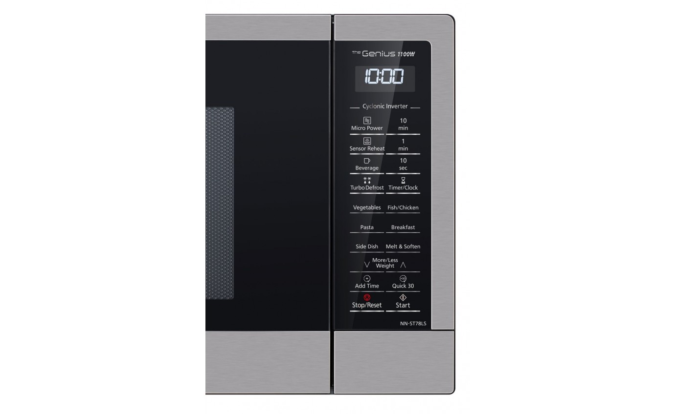 Panasonic 44L 1100W Cyclonic Inverter Microwave Oven (Stainless Steel
