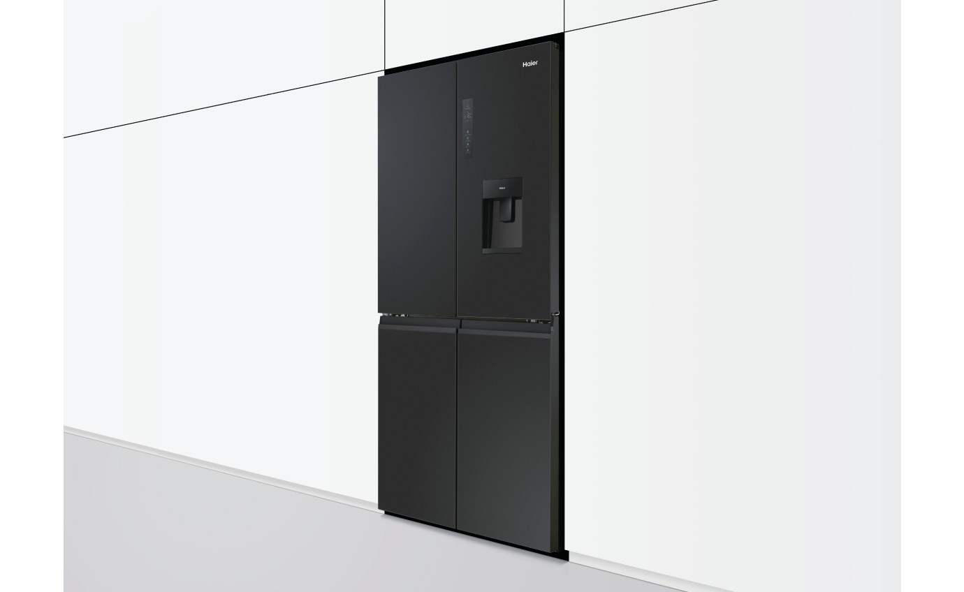 Haier 508L Quad Door Fridge (Black) HRF580YPC
