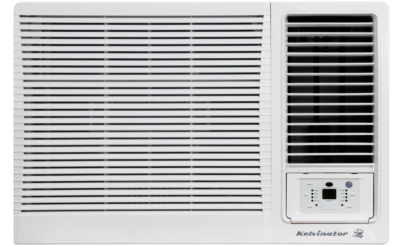 Kelvinator 2.2kW/1.9kW Window/Wall Air Conditioner KWH22HRF