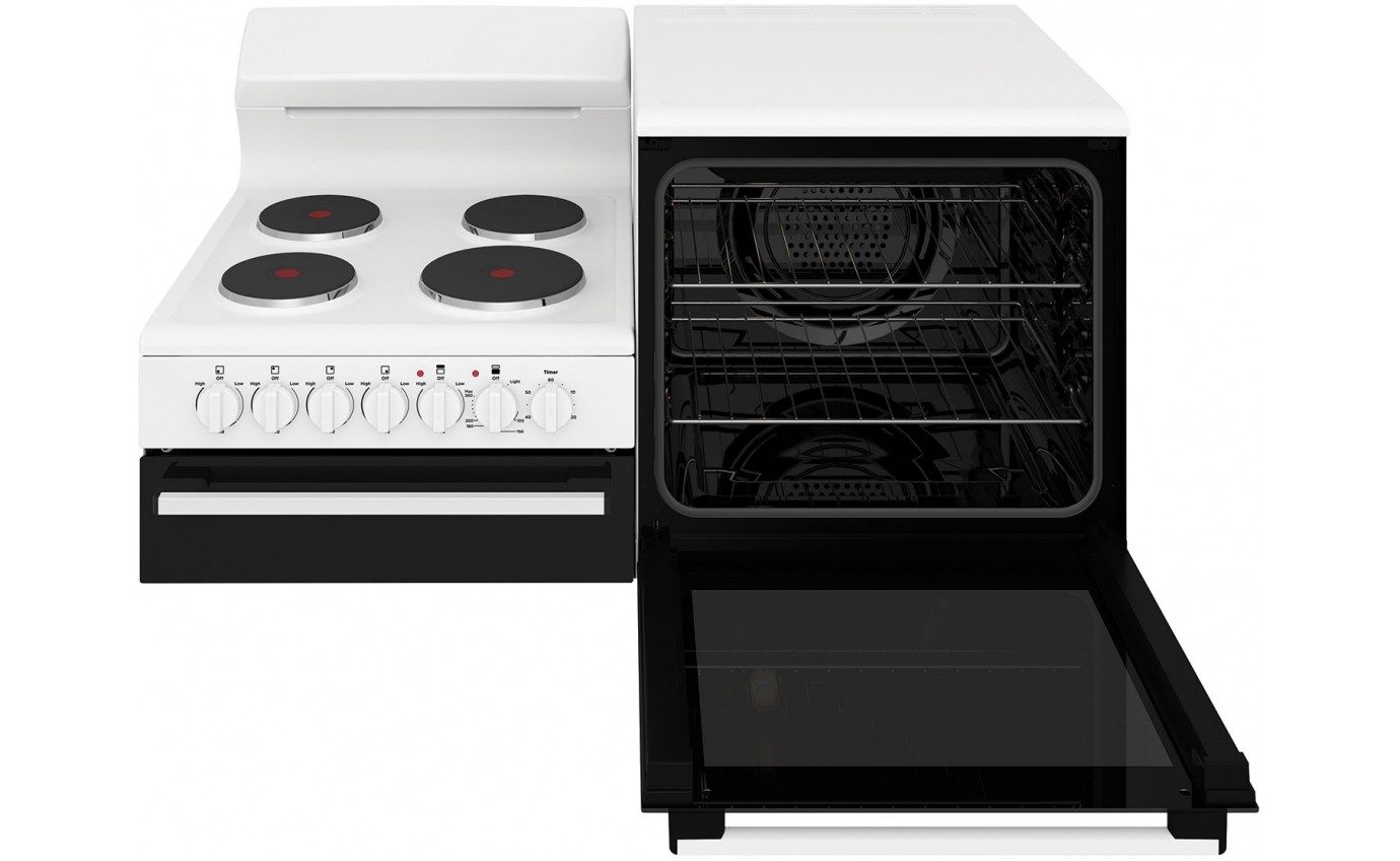 Westinghouse Electric Elevated Freestanding Cooker WDE132WCR
