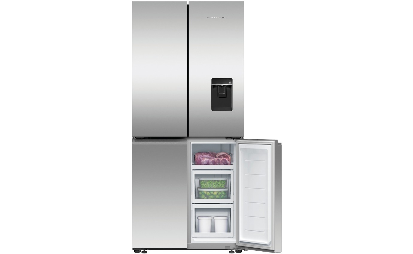 Fisher & Paykel 498L Quad Door Refrigerator (Stainless Steel) RF500QNUX1