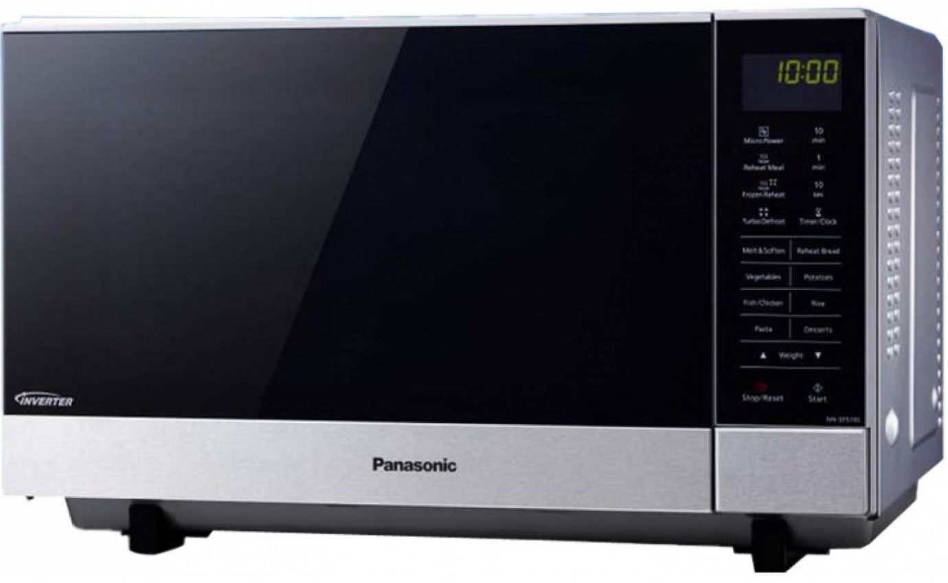Panasonic 27L 1000W Inverter Microwave Oven (Stainless Steel) NNSF574SQPQ