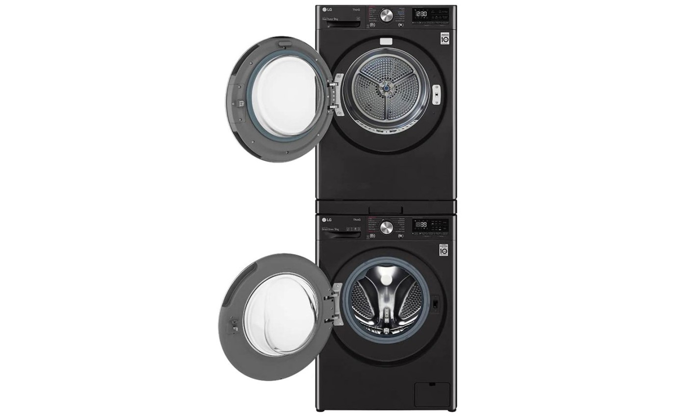 LG Washing Machine Stacking Kit (Black) STKITBK Fridge & Washer City