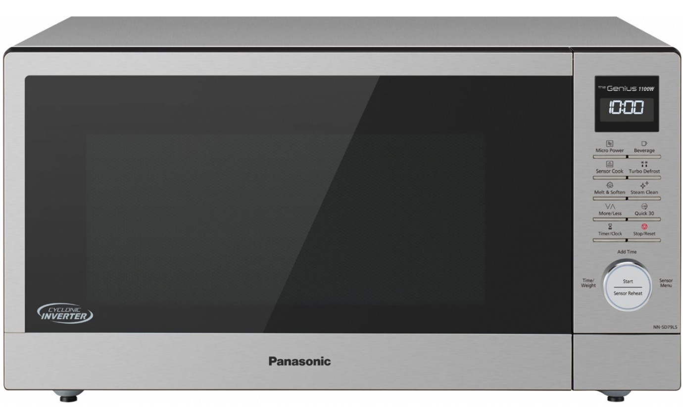 Panasonic 44L 1100W Cyclonic Inverter Microwave Oven (Stainless Steel) NNSD79LSQPQ