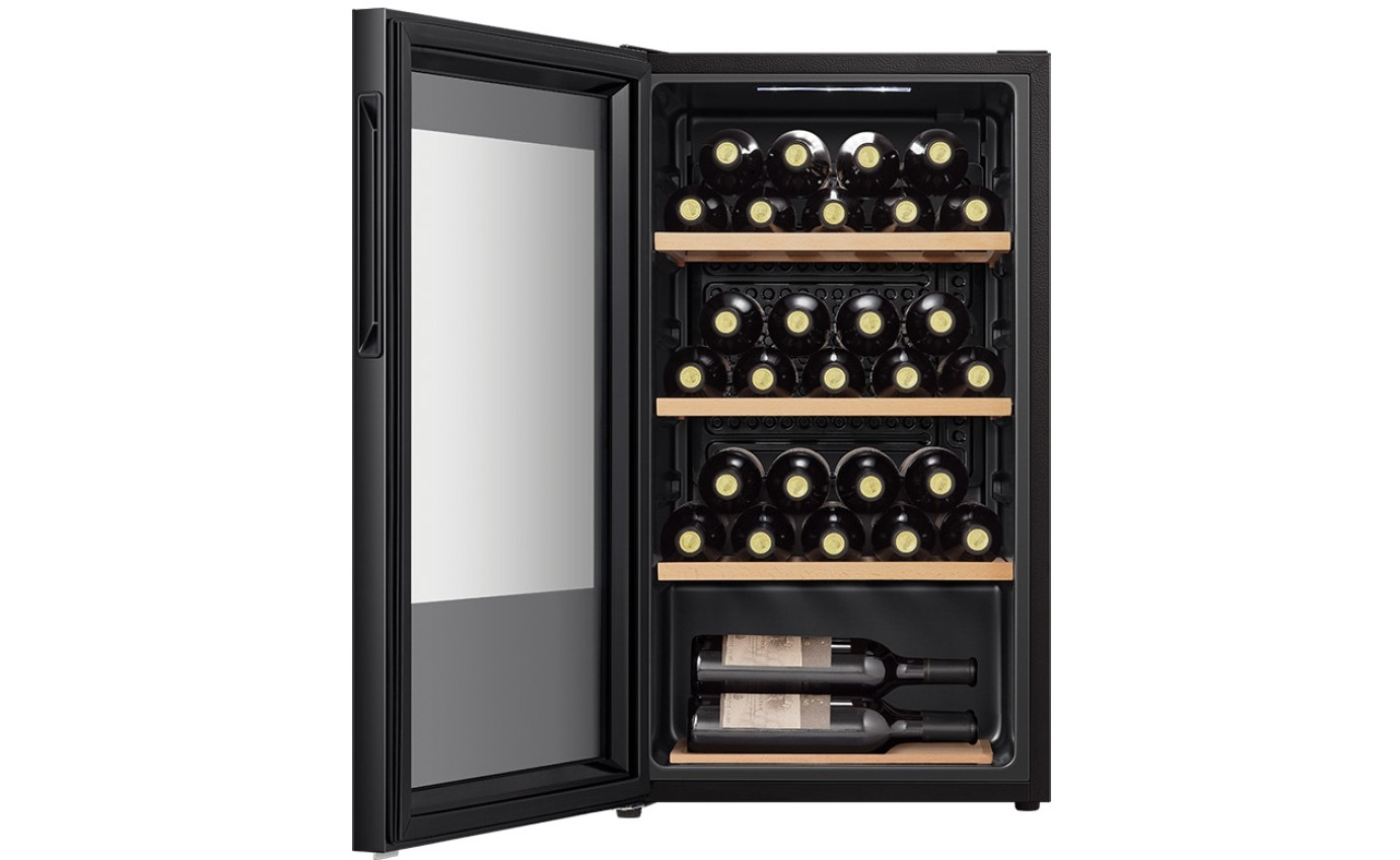 Hisense 30 Bottle Wine Cabinet (Black) HRWC31