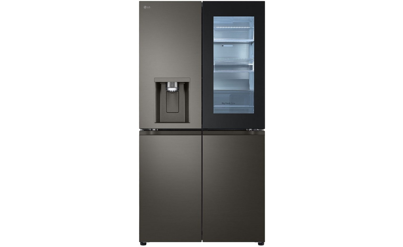 LG 642L French Door Fridge (Black Stainless Steel) GFV700BSLC