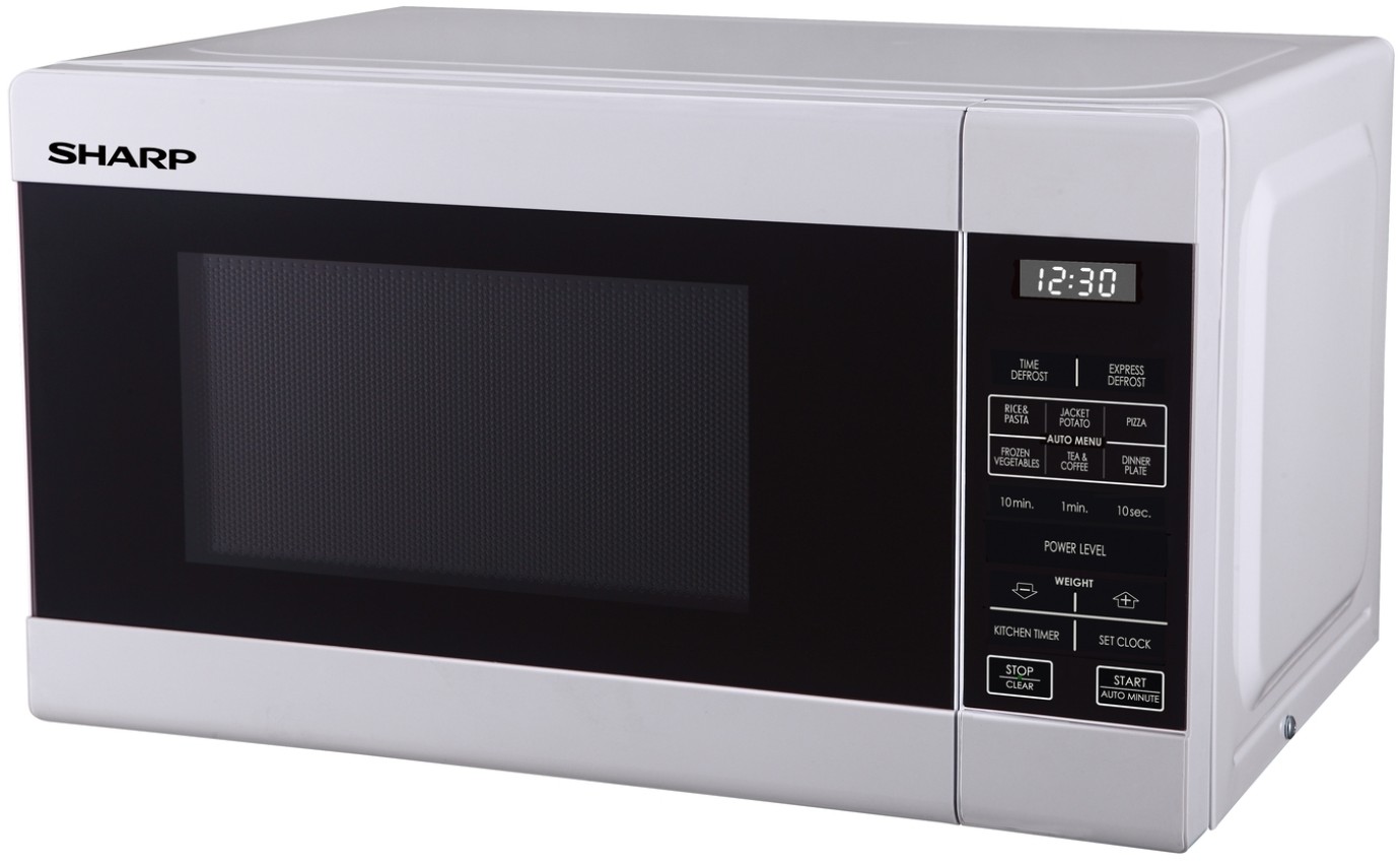 Sharp 22L 750W Compact Microwave Oven (White) R211DW