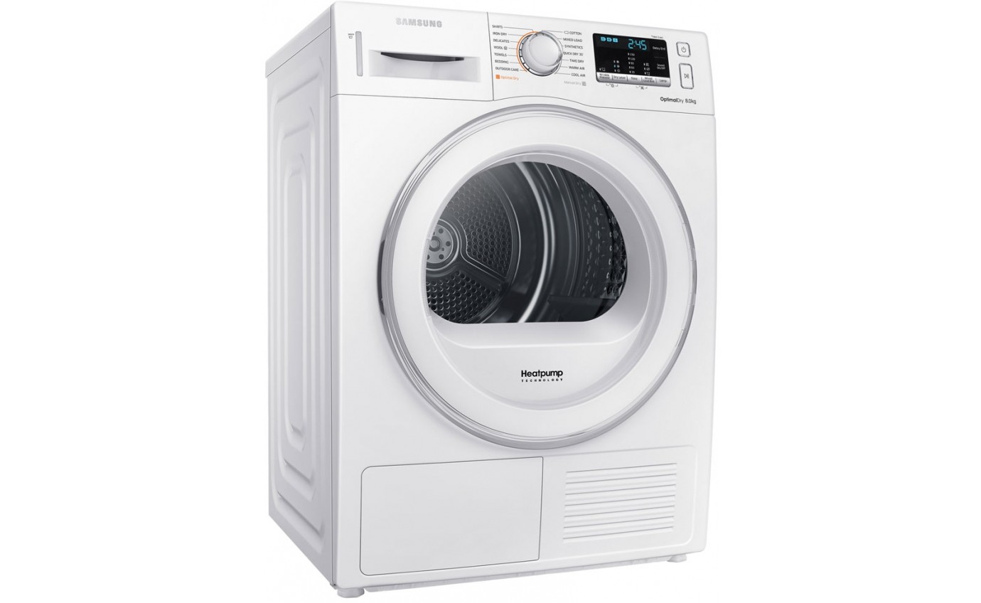 Samsung 8kg Heat Pump Clothes Dryer DV80M5010IW