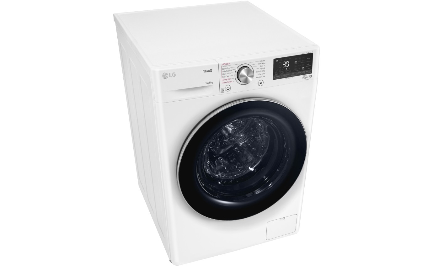 LG 12kg/8kg Front Load Washer Dryer Combo WVC91412W