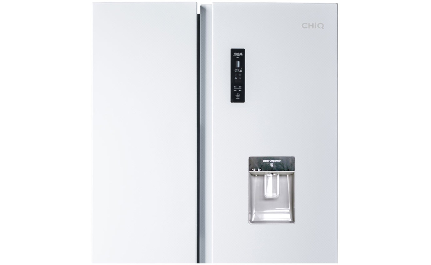 CHiQ 559L Side by Side Fridge (White) CSS559NWD