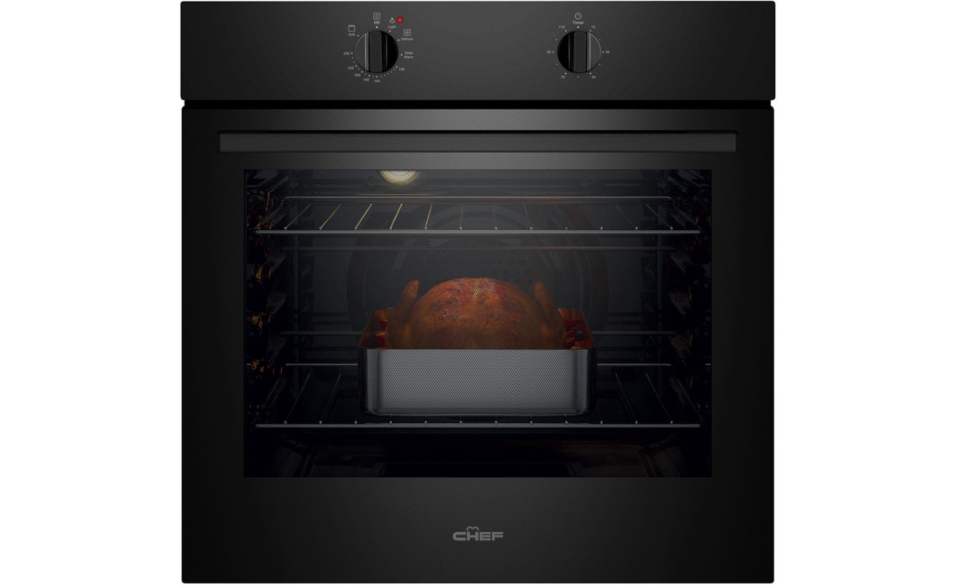 Chef 60cm Fan Forced Oven CVE612DB Fridge & Washer City