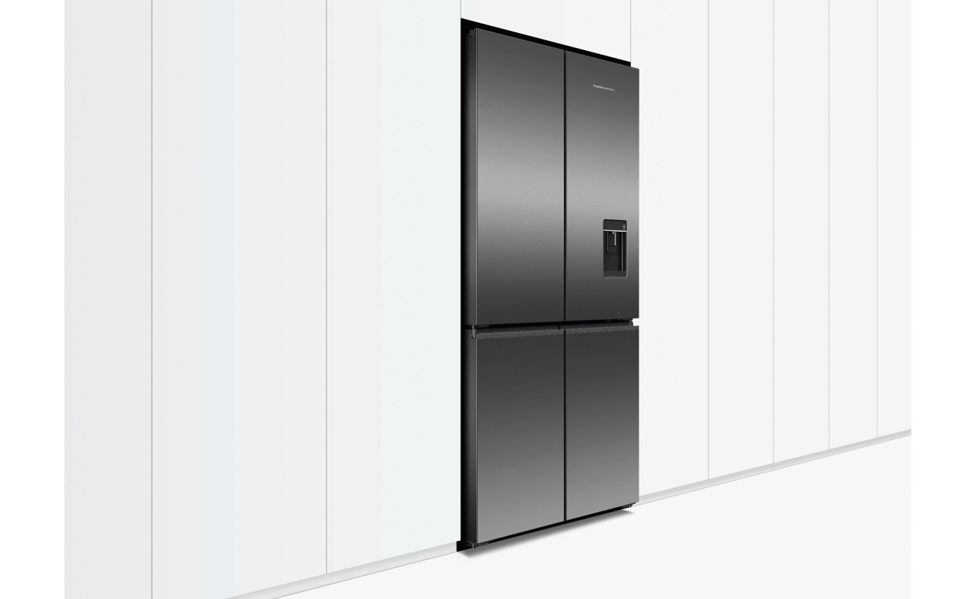 Fisher & Paykel 690L Freestanding Quad Door Refrigerator RF730QNUVB1