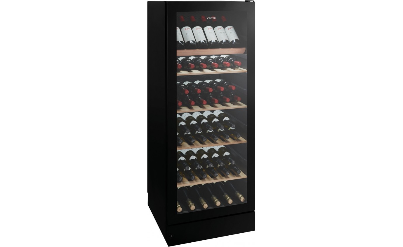 Vintec 148 Bottle Multi Zone Wine Cabinet (Black) VWM148SBAL