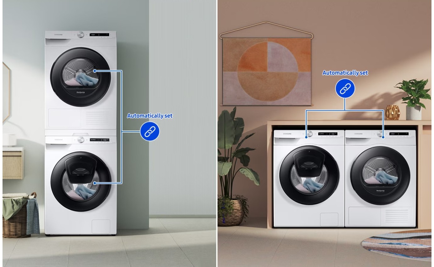 Samsung 9kg BubbleWash™ Front Load Smart Washing Machine WW90T504DAW