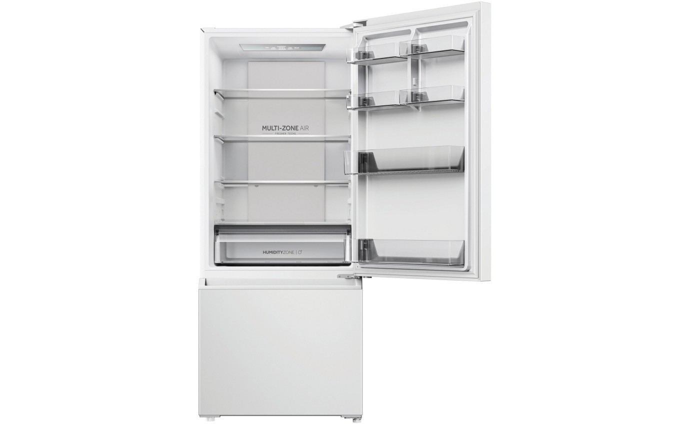 Haier 433L Bottom Mount Fridge (White) HRF420BW Fridge & Washer City