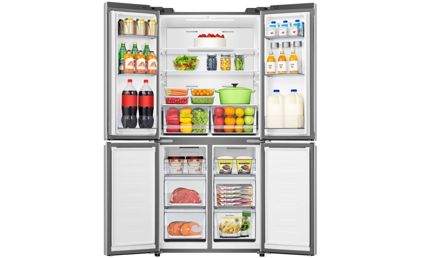 Hisense 483L French Door Refrigerator (Stainless Steel) HRCD483TS