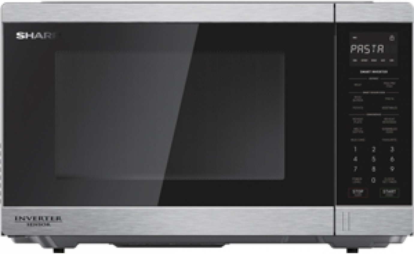 Sharp 34L 1200W Conventional Microwave Oven (Stainless Steel) R395EST