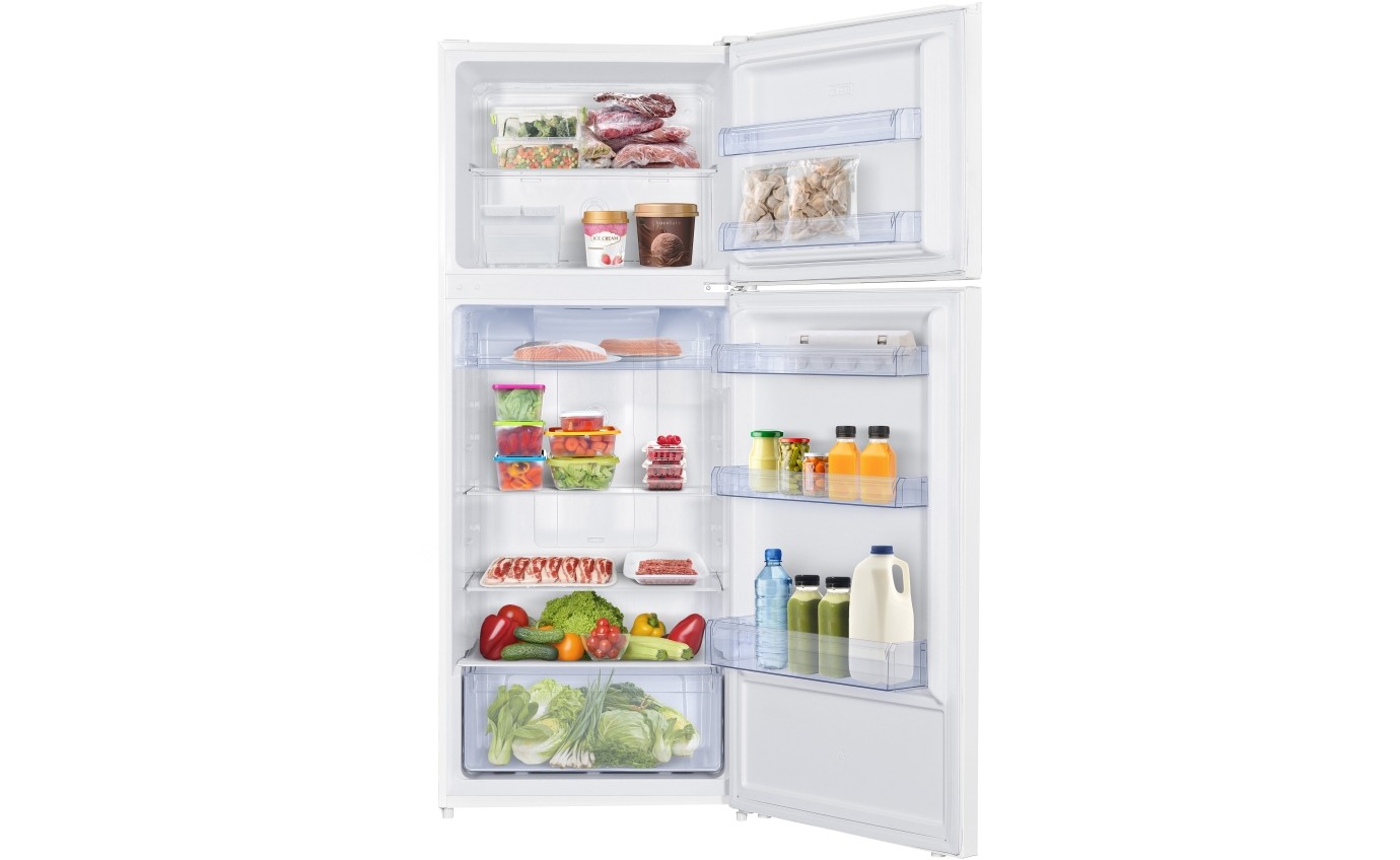 TCL 415L Top Mount Fridge (White) P454TMW