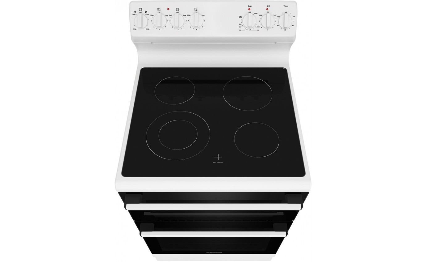 Westinghouse 60cm Electric Freestanding Cooker WLE642WC