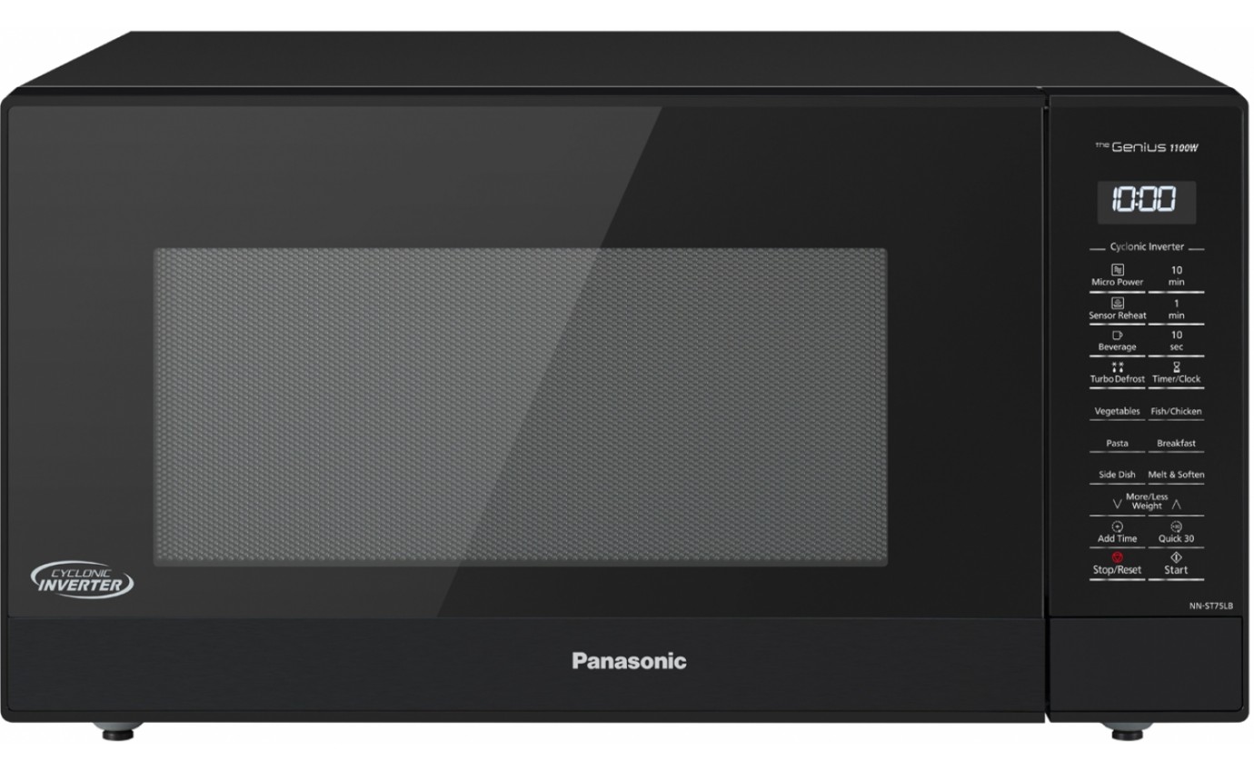 Panasonic 44L 1100W Cyclonic Inverter Microwave Oven (Black) NNST75LBQPQ