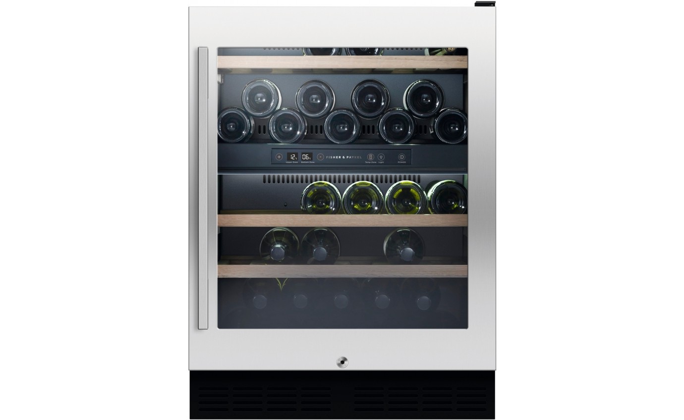 Fisher & Paykel 32 Bottle Dual Zone Wine Cabinet RS60RDWX1