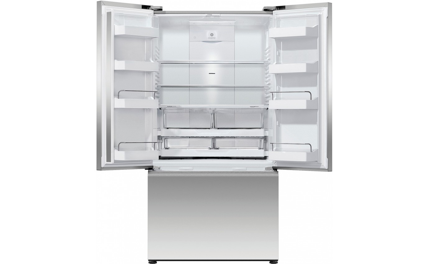 Fisher & Paykel 569L French Door Fridge (Stainless Steel) RF610ANUX5