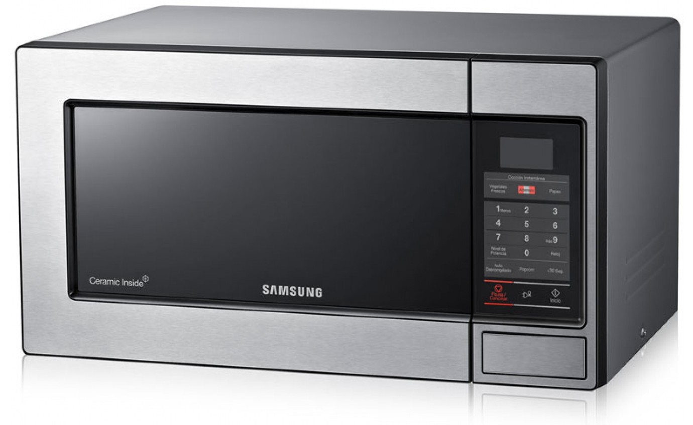 Samsung 23L 800W Microwave Oven (Stainless Steel) ME83MB3 Fridge