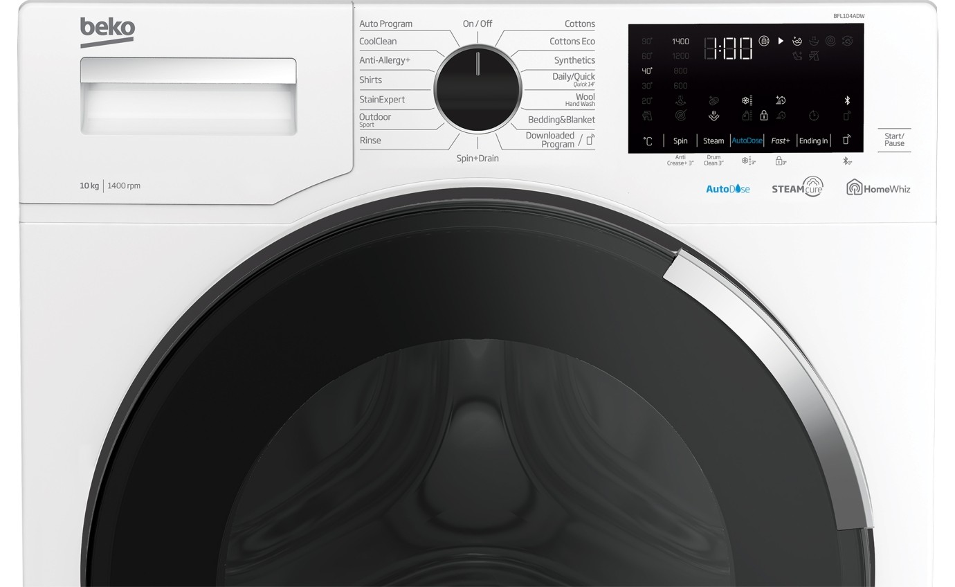 Beko 10kg Front Load Washing Machine BFL104ADW