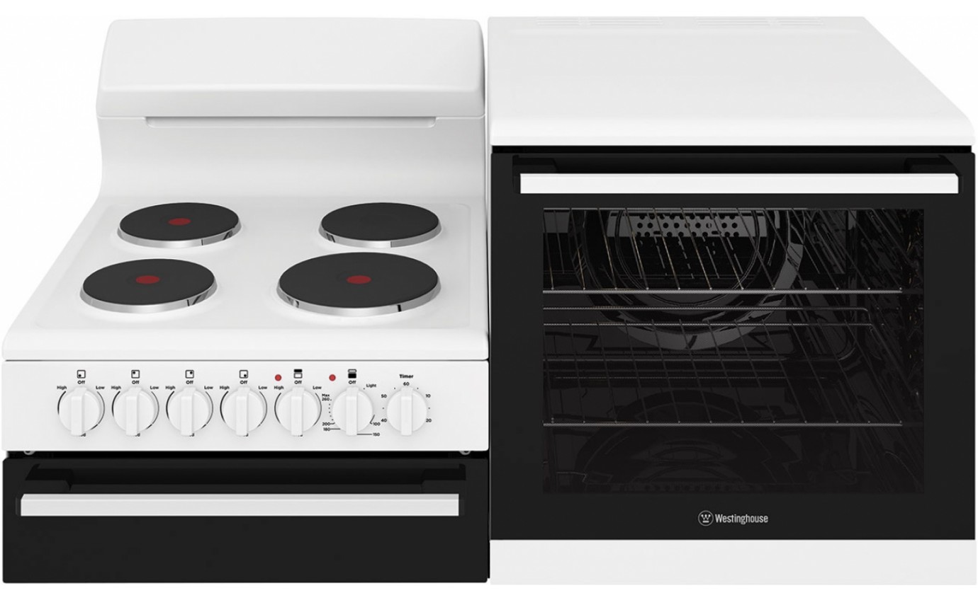 Westinghouse Electric Elevated Freestanding Cooker WDE132WCR